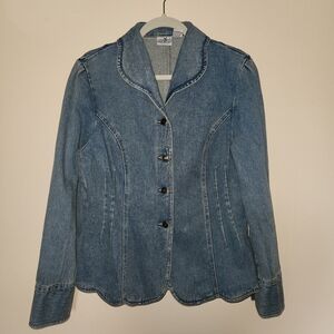 Vintage Newport News Jeanology Collection Jean Jacket